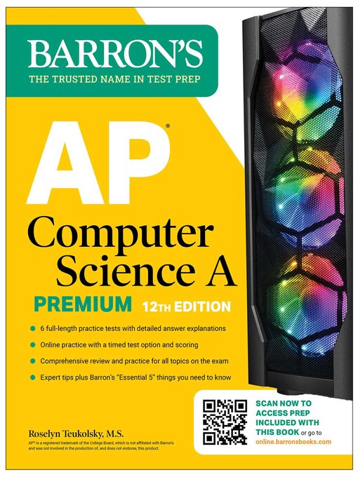Cover image for AP Computer Science a Premium, 2025
